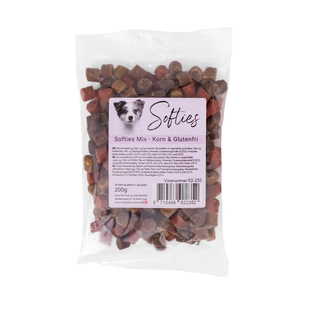 Softies Mix - Korn & Glutenfri 200g
