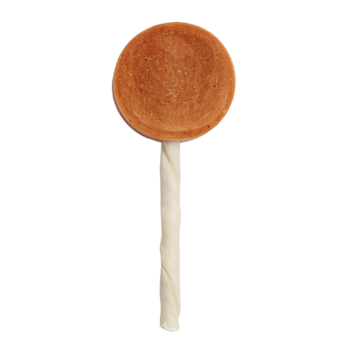 Companion lollipop with beef