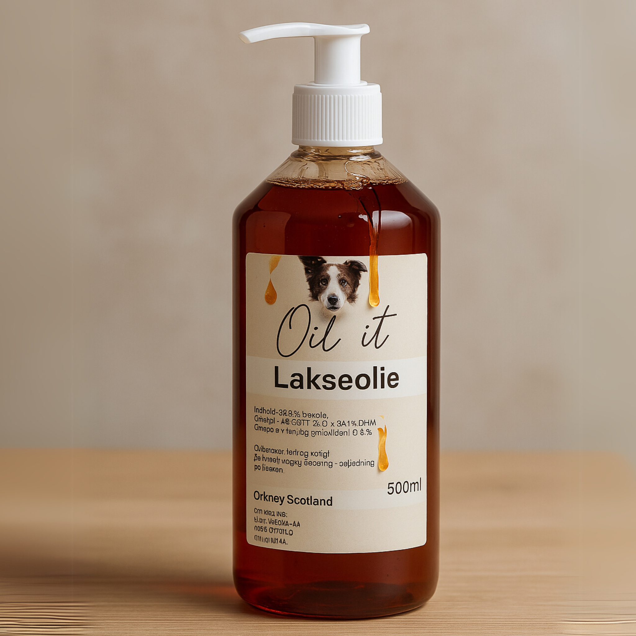 Lakseolie 500 ml