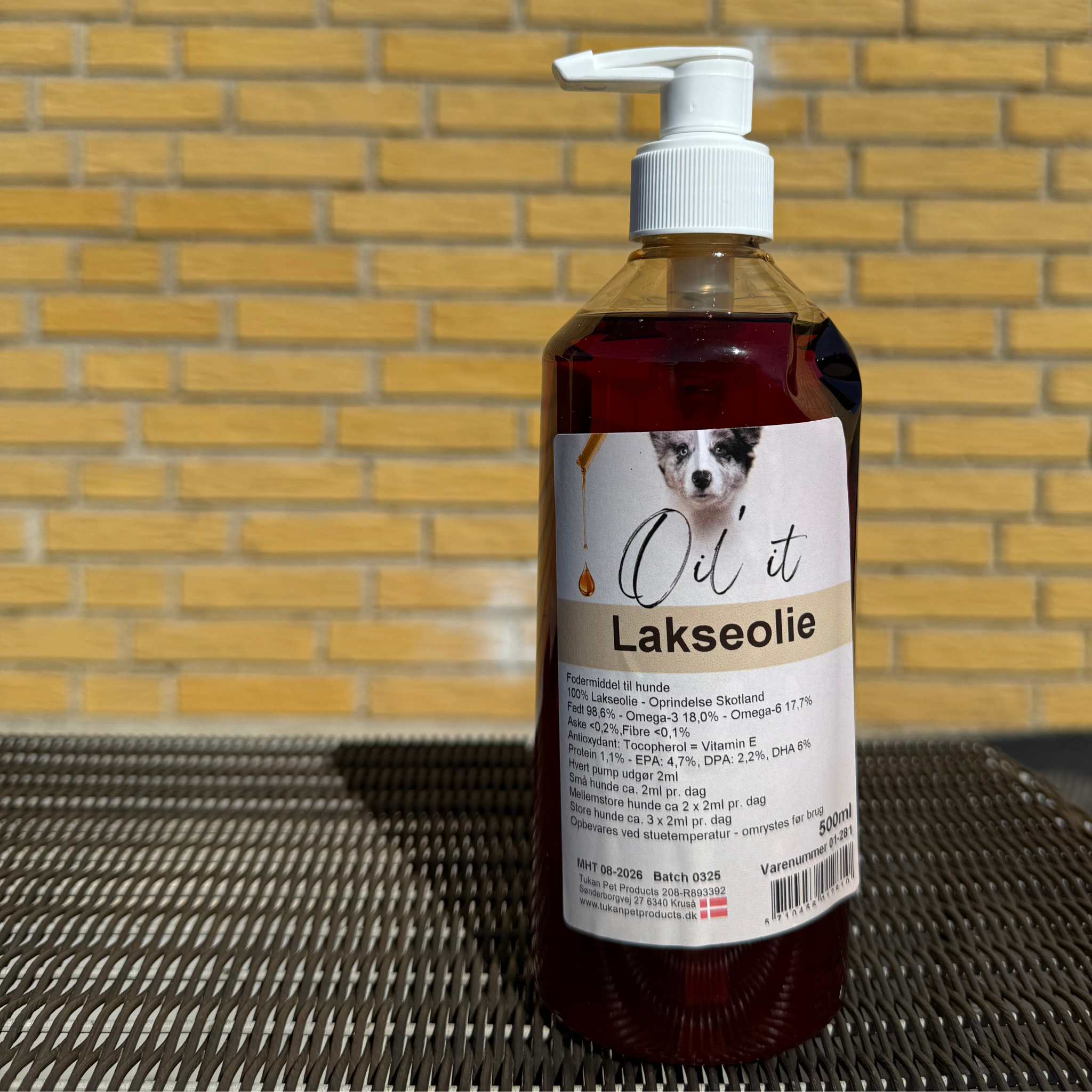 Lakseolie 500 ml