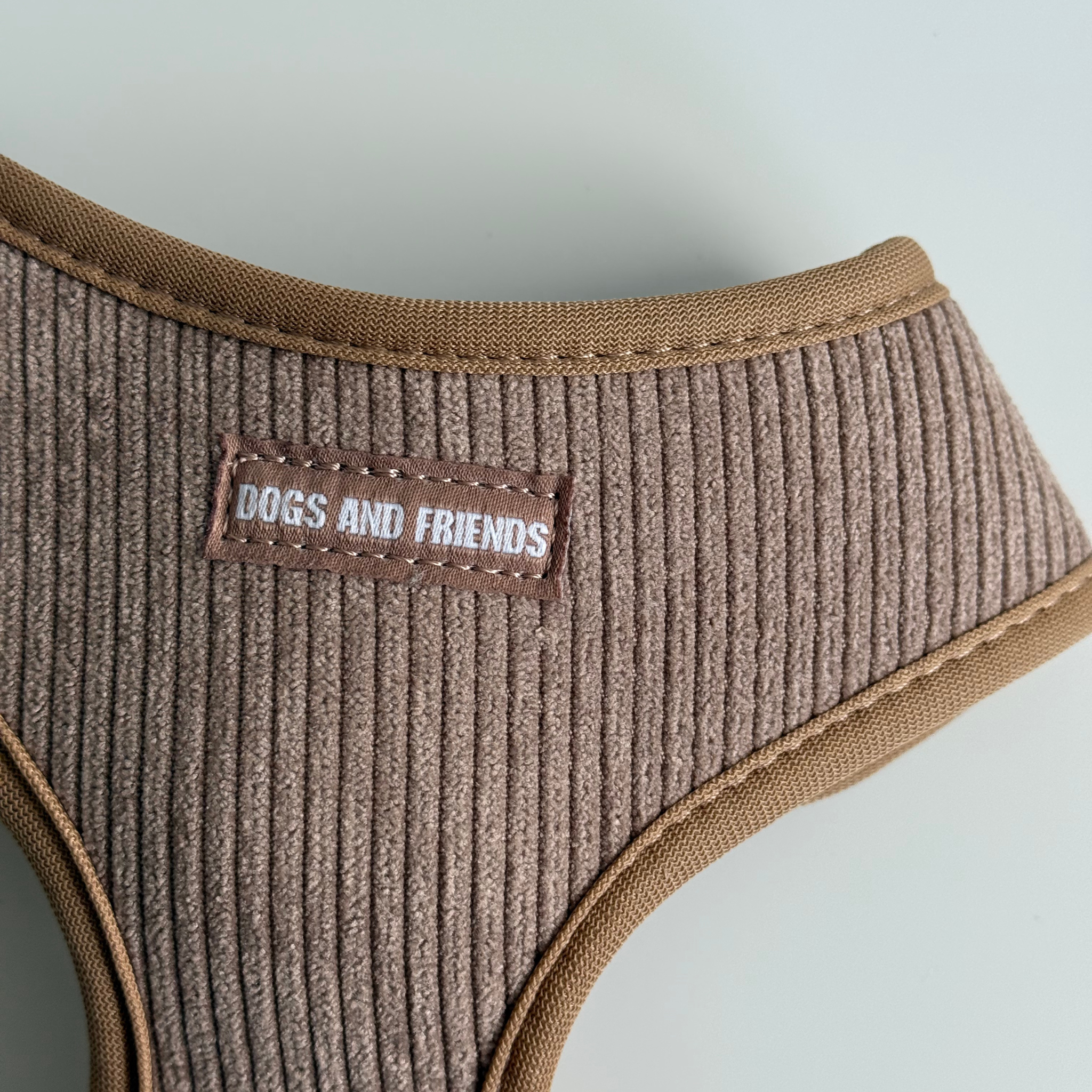 Soft velvet dog harness