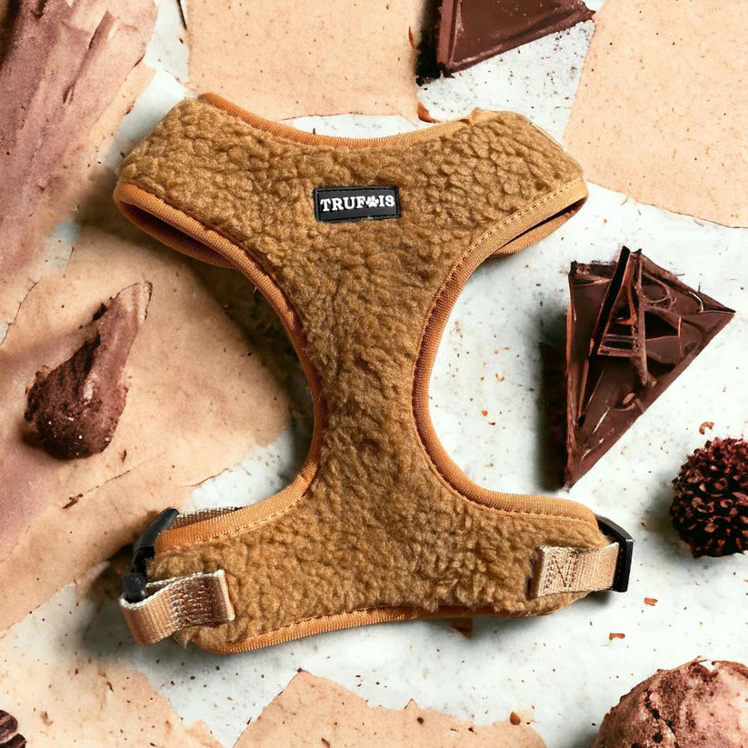 Adjustable harness - Teddy Chocolate