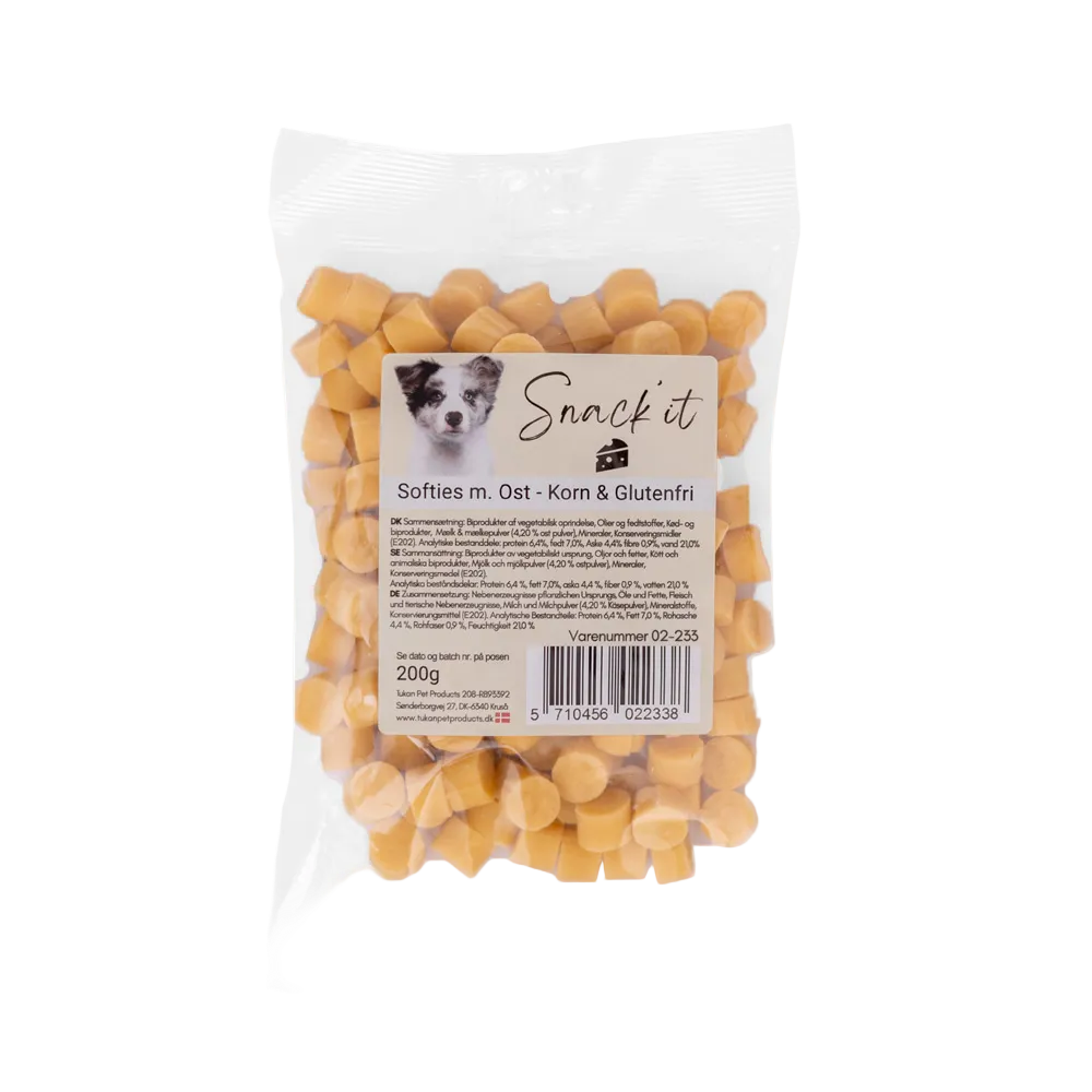 Softies m. Ost - Korn & Glutenfri 200g