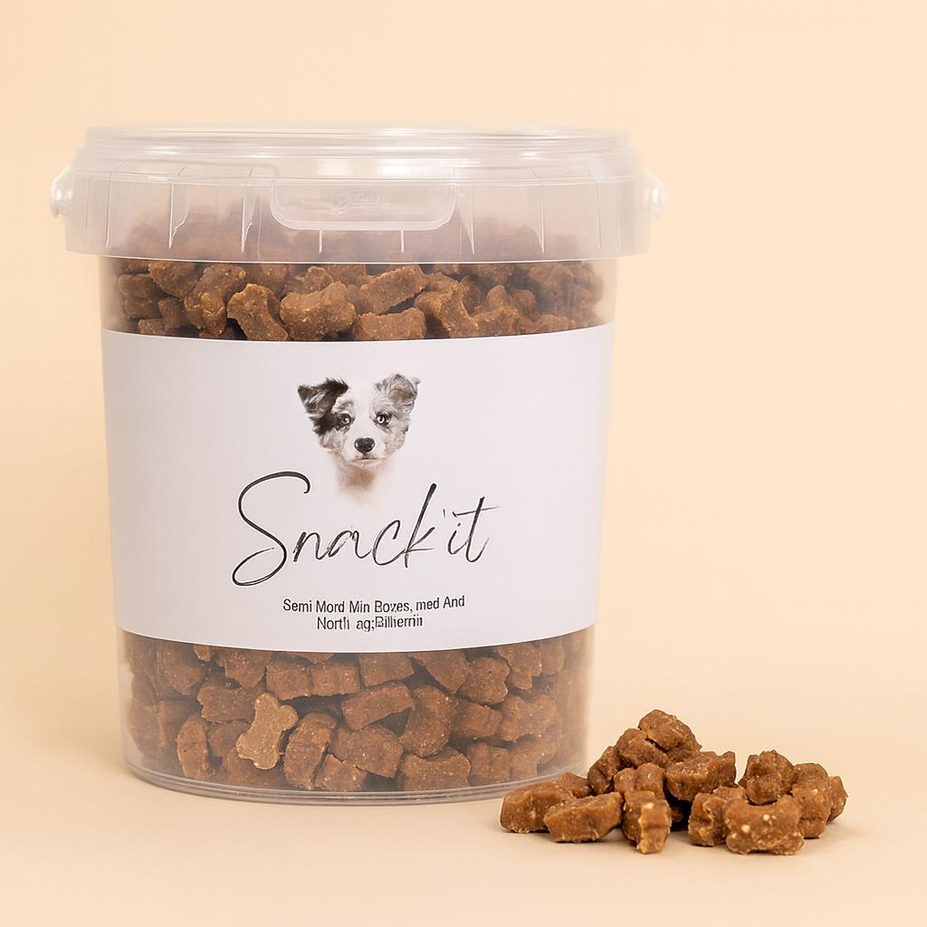 Snack’it Semi-Moist Mini Bones med And 500 g