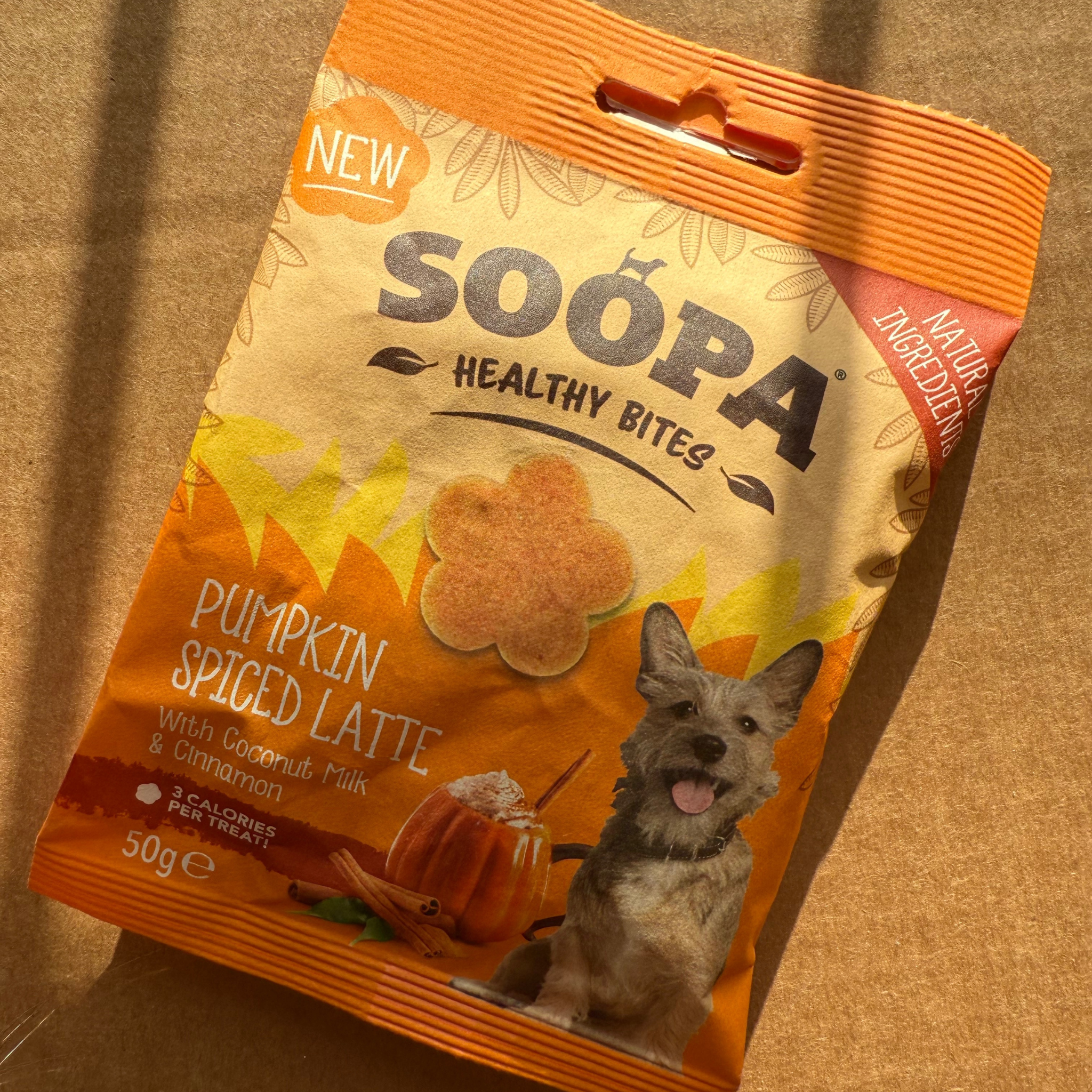 SOOPA Healthy Bites – Pumpkin Spiced Latte (100 g)