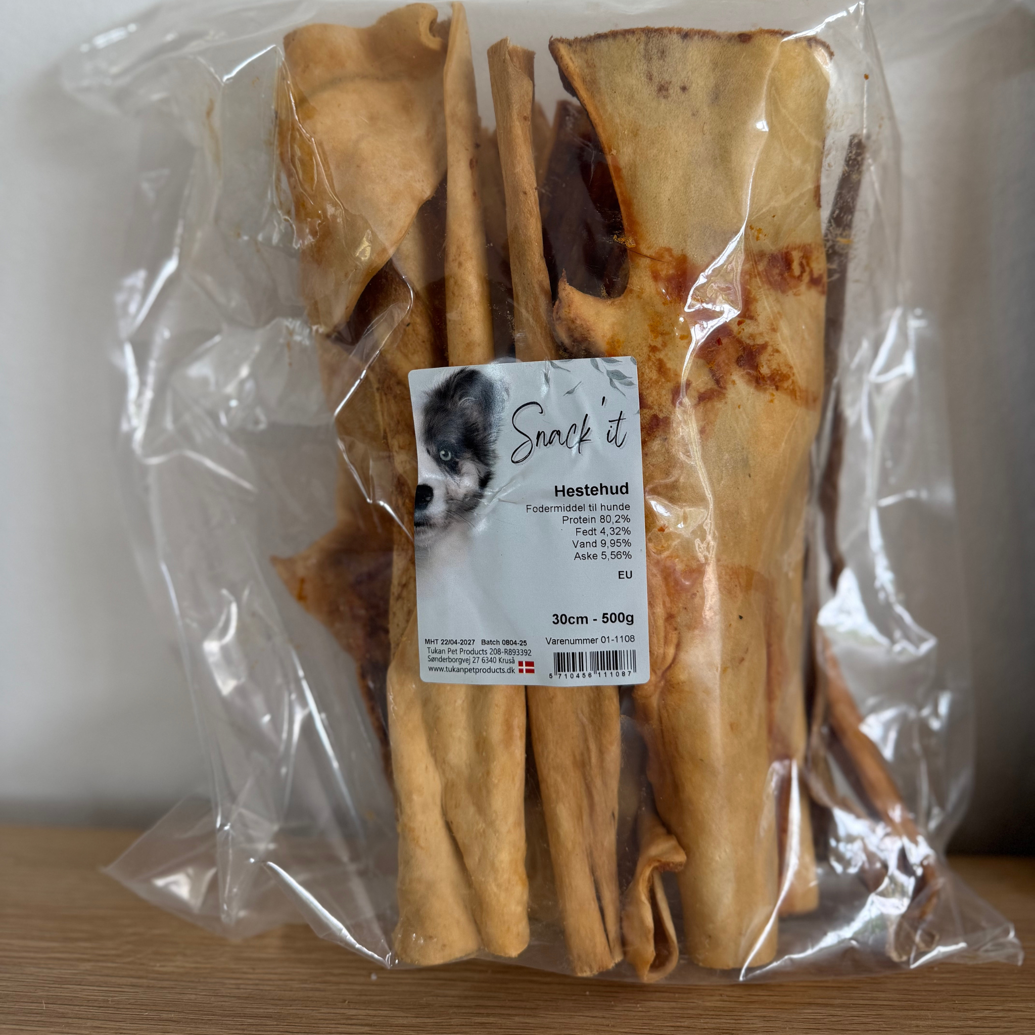 Snack'it Hestehud 30cm 500g