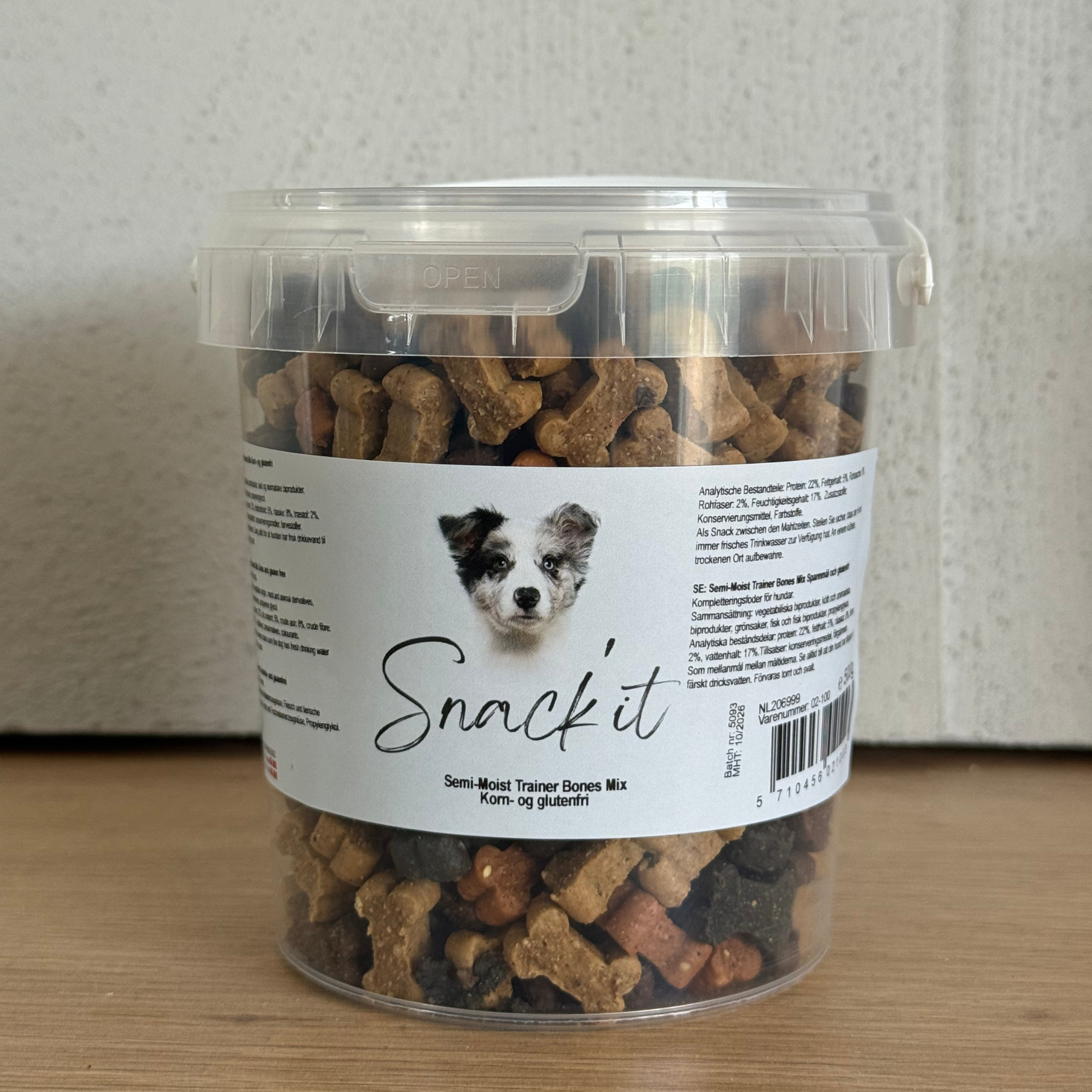 Snack'it Semi-Moist Bones Mix 500g